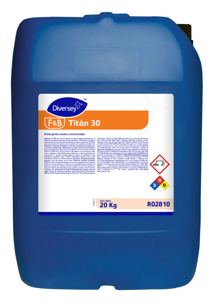 TITAN 30 20kg - DETERGENTE NEUTRO CONCENTRADO